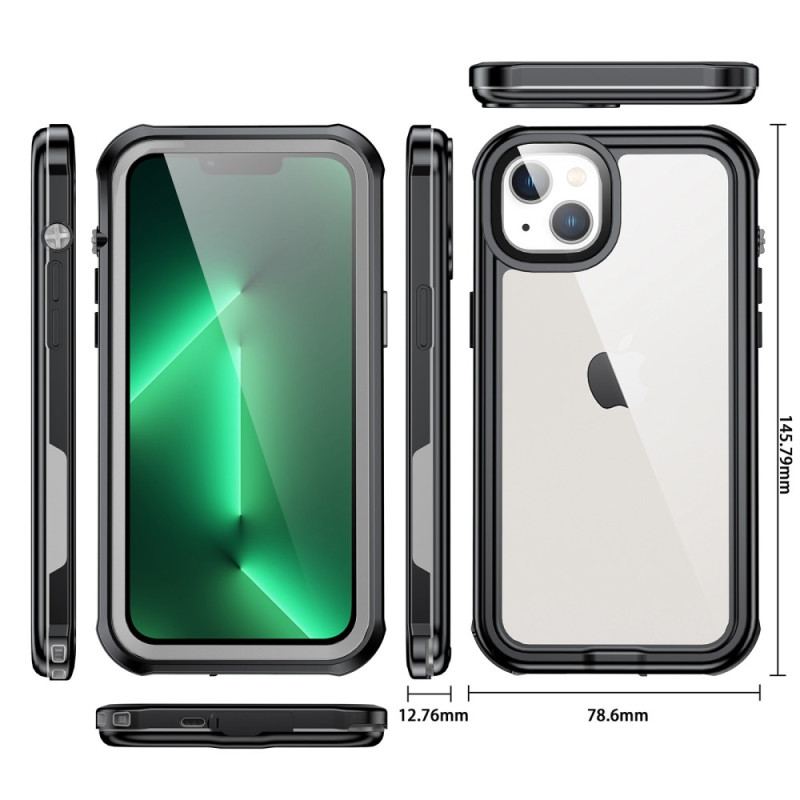 Cover iPhone 14 Plus Vandafvisende Gennemsigtig