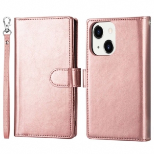 Flip Cover iPhone 14 Plus Aftagelig 9 Kortholder