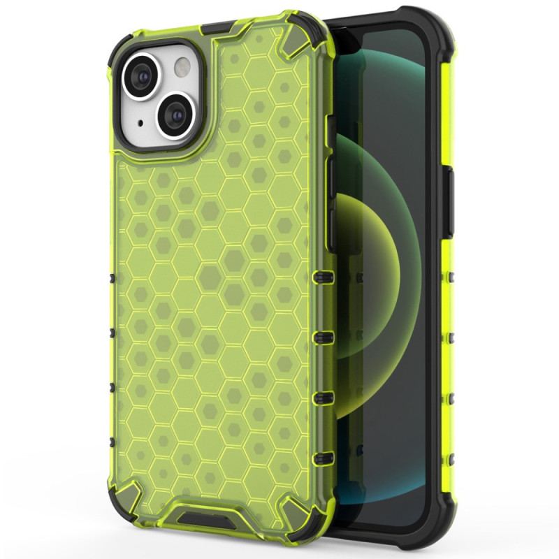 Mobilcover iPhone 14 Plus Honeycomb Stil