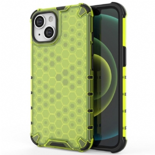 Mobilcover iPhone 14 Plus Honeycomb Stil