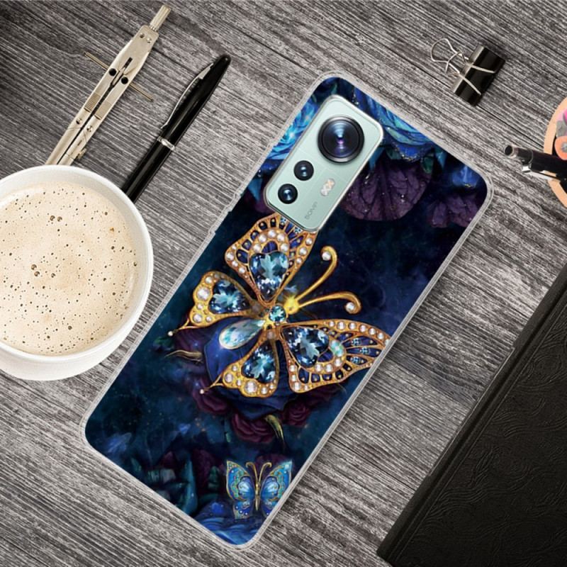 Cover Xiaomi 12 / 12X Enchanted Butterfly Silikone