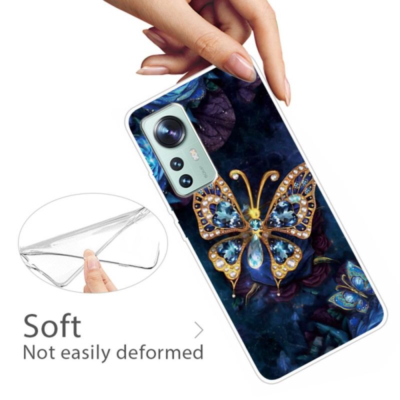 Cover Xiaomi 12 / 12X Enchanted Butterfly Silikone