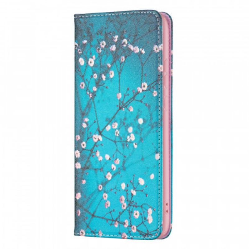 Cover Xiaomi 12 / 12X Flip Cover Blomstrende Grene