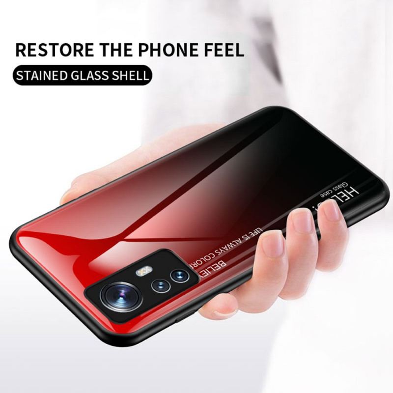 Cover Xiaomi 12 / 12X Hærdet Glas Hej