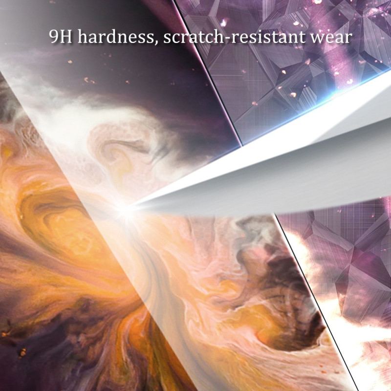 Cover Xiaomi 12 / 12X Marmorfarver Hærdet Glas