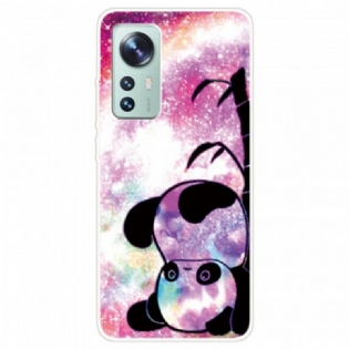 Cover Xiaomi 12 / 12X Panda Og Bambus