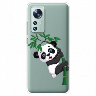 Cover Xiaomi 12 / 12X Panda På Bambus