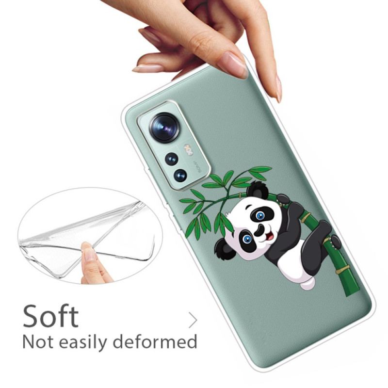 Cover Xiaomi 12 / 12X Panda På Bambus