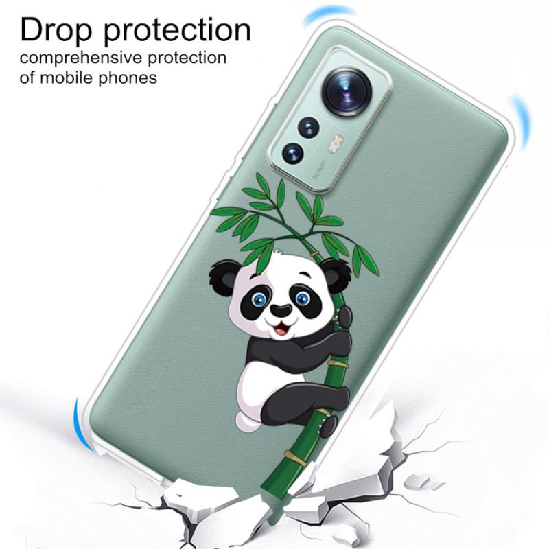 Cover Xiaomi 12 / 12X Panda På Bambus