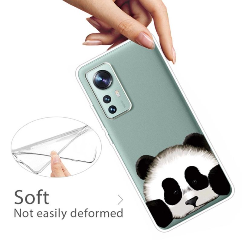 Cover Xiaomi 12 / 12X Sømløs Panda