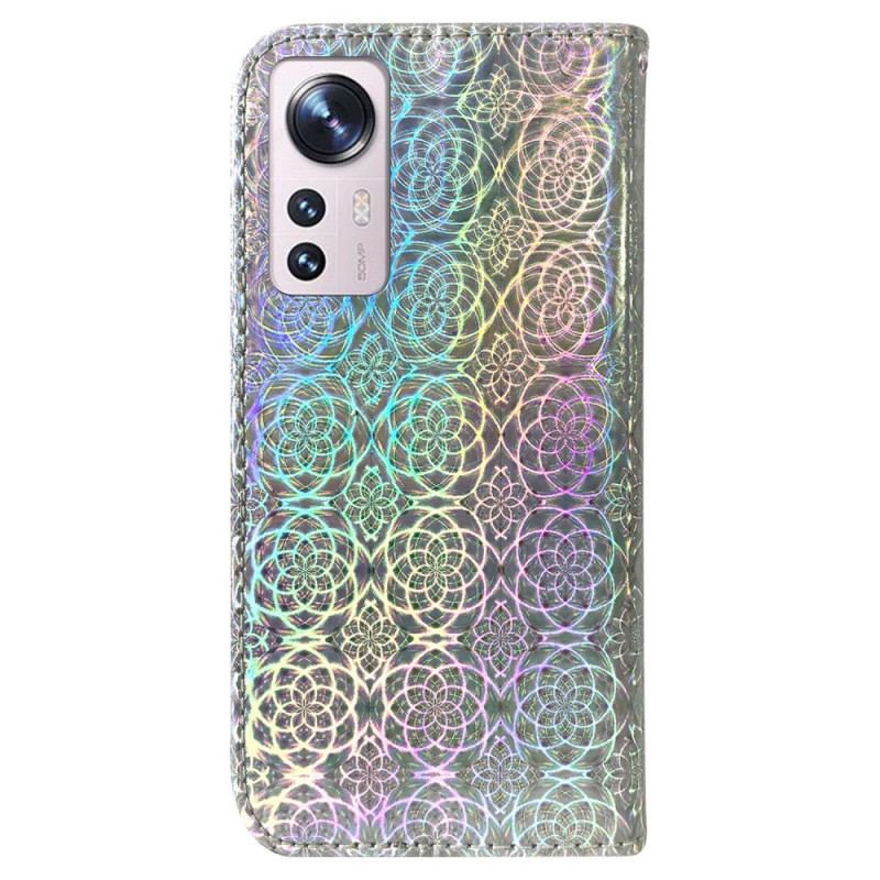 Flip Cover Xiaomi 12 / 12X Disco-stil