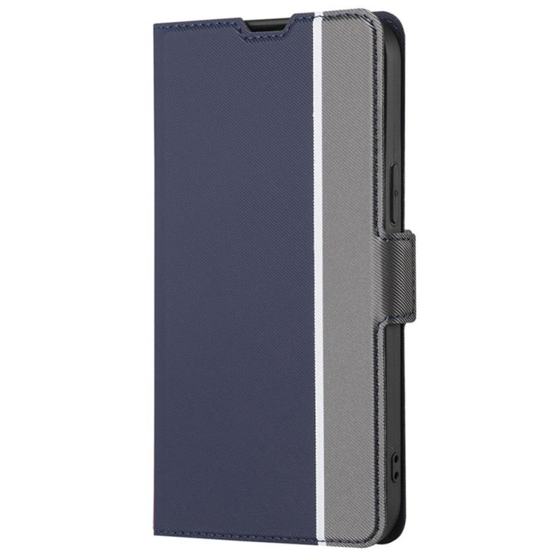 Flip Cover Xiaomi 12 / 12X Tofarvet Dobbeltlås