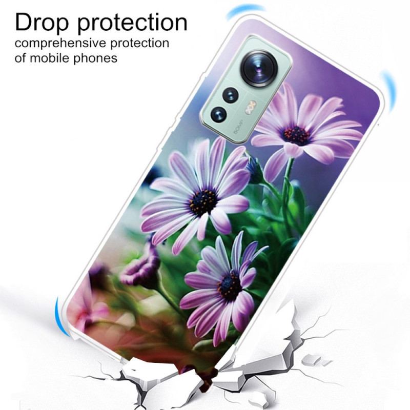 Mobilcover Xiaomi 12 / 12X Realistiske Blomster