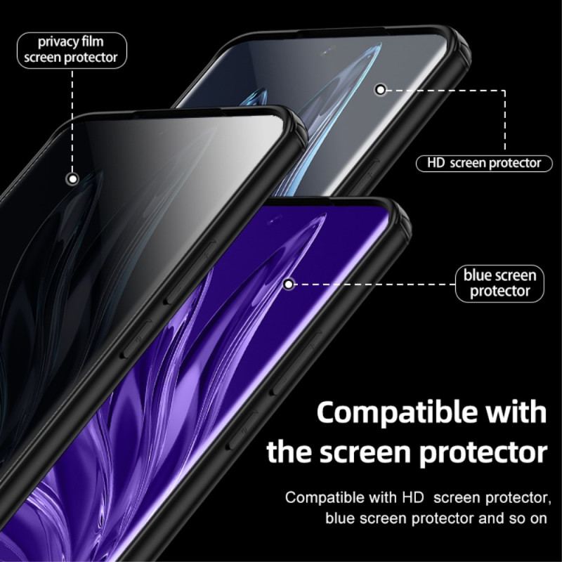 Cover Honor 90 Pro Gennemsigtige Airbags