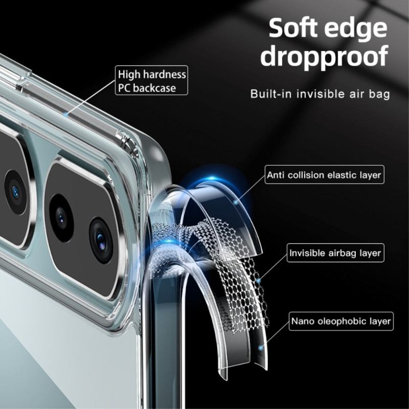 Cover Honor 90 Pro Gennemsigtige Airbags