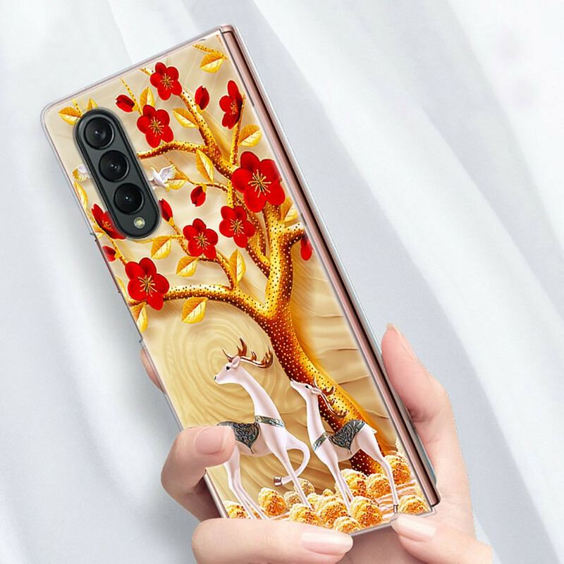 Cover Samsung Galaxy Z Fold 3 5G Blomstertapet