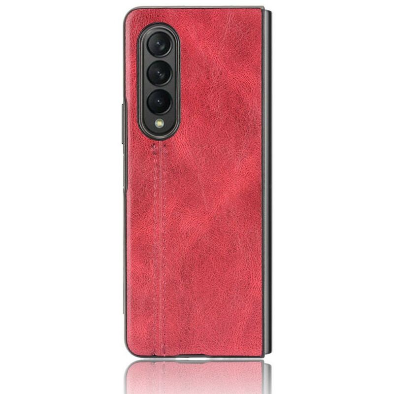 Cover Samsung Galaxy Z Fold 3 5G Couture Lædereffekt