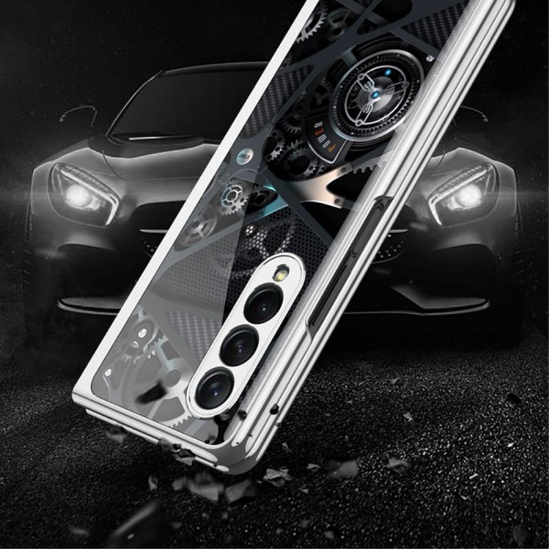 Cover Samsung Galaxy Z Fold 3 5G Gkk Wings Hærdet Glas