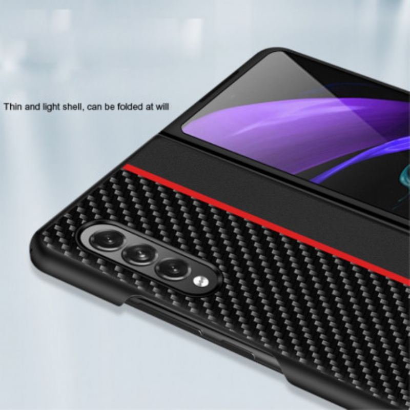 Cover Samsung Galaxy Z Fold 3 5G Line Kulfiber