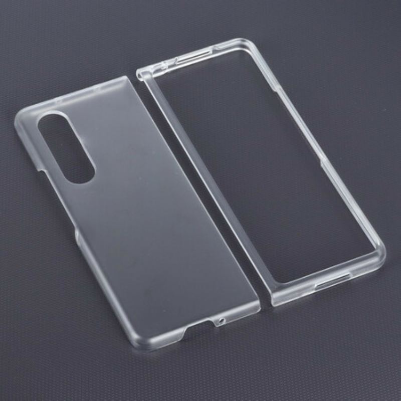 Cover Samsung Galaxy Z Fold 3 5G Mat Klar Plast