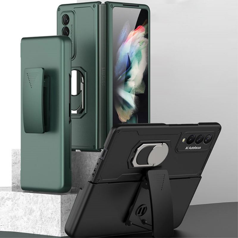 Cover Samsung Galaxy Z Fold 3 5G Med Ring Og Holder Gkk