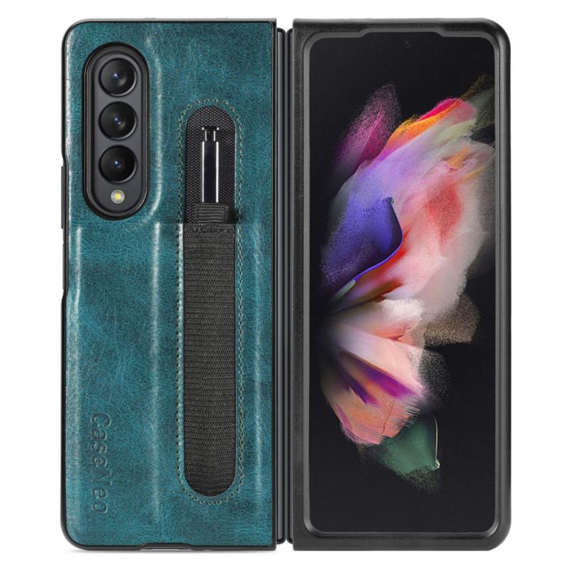 Cover Samsung Galaxy Z Fold 3 5G Style Læder Stylus Holder Caseneo