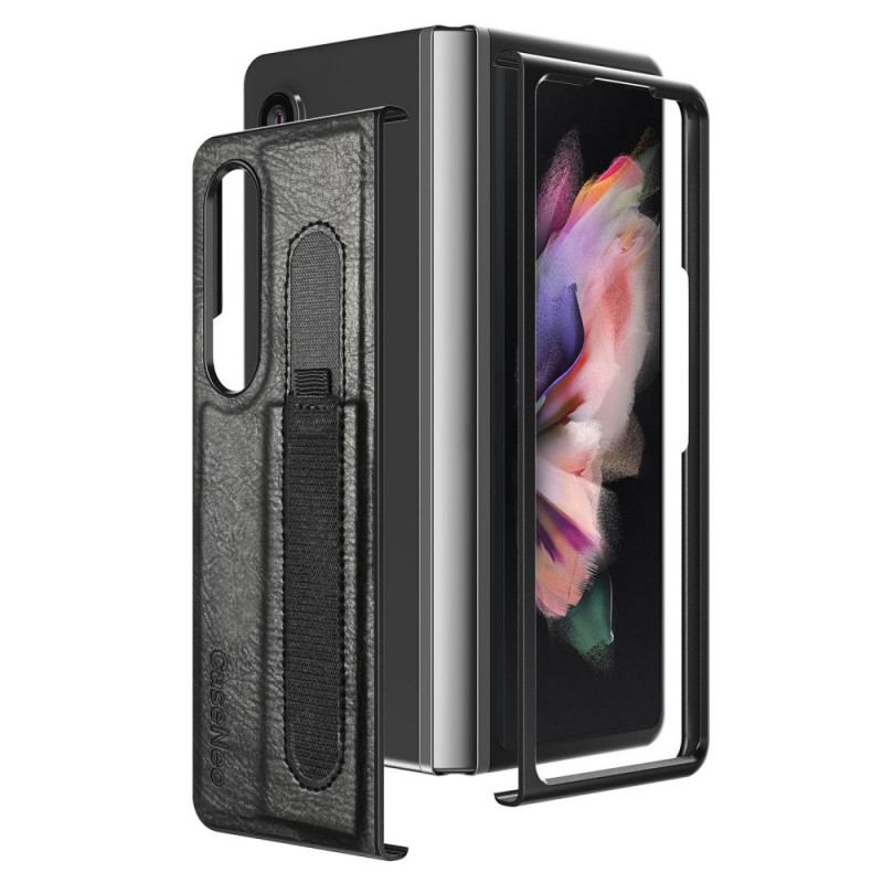 Cover Samsung Galaxy Z Fold 3 5G Style Læder Stylus Holder Caseneo