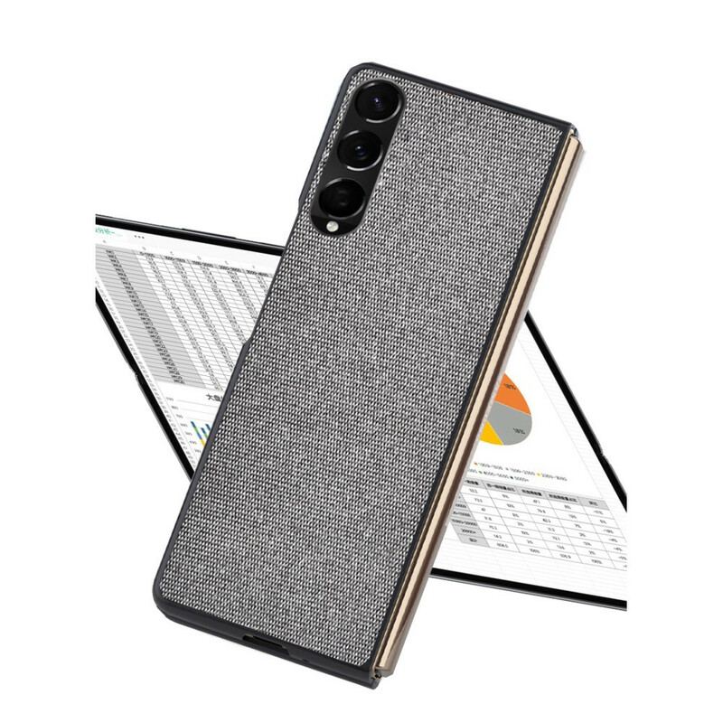 Cover Samsung Galaxy Z Fold 3 5G Tekstureret Lædereffekt