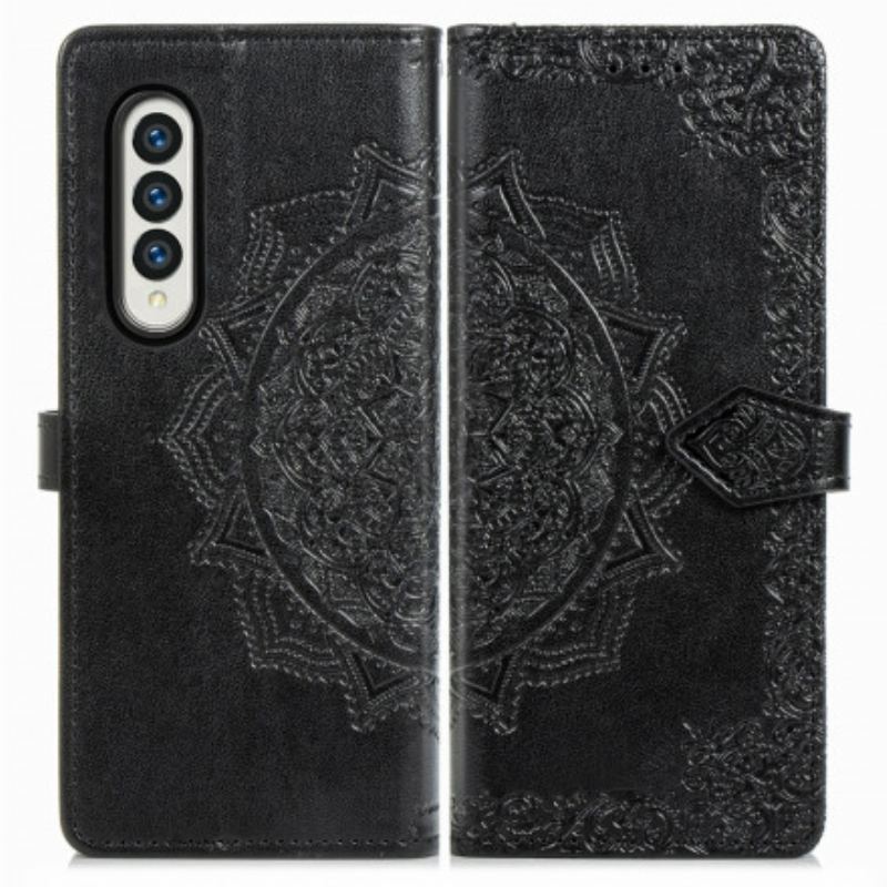 Flip Cover Samsung Galaxy Z Fold 3 5G Mandala Middelalder