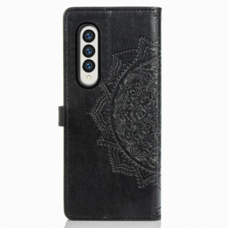 Flip Cover Samsung Galaxy Z Fold 3 5G Mandala Middelalder