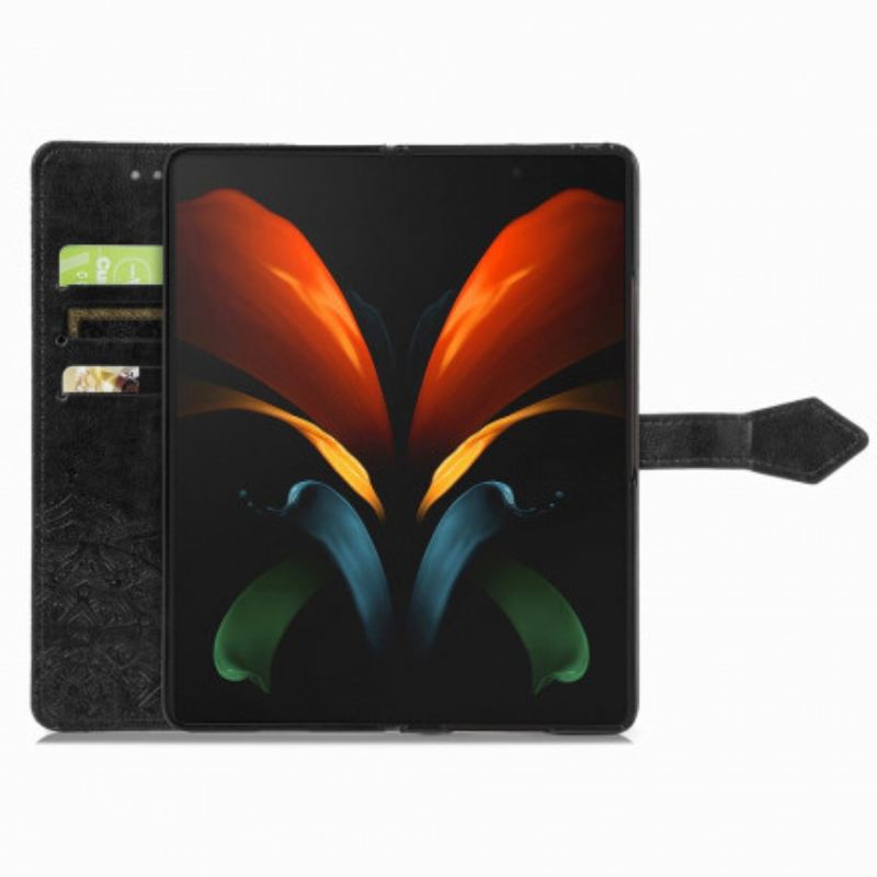 Flip Cover Samsung Galaxy Z Fold 3 5G Mandala Middelalder