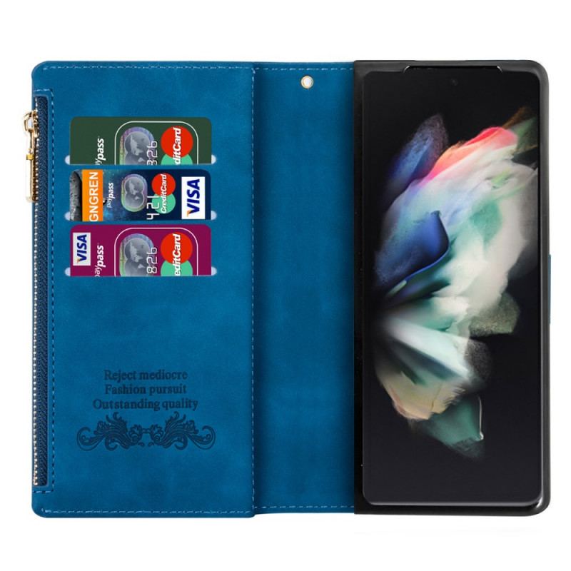 Flip Cover Samsung Galaxy Z Fold 3 5G Med Møntpung