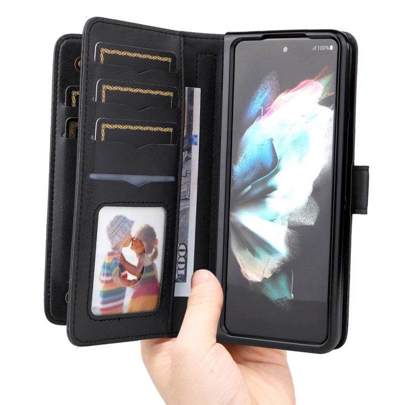 Flip Cover Samsung Galaxy Z Fold 3 5G Multifunktions Business Møntpung