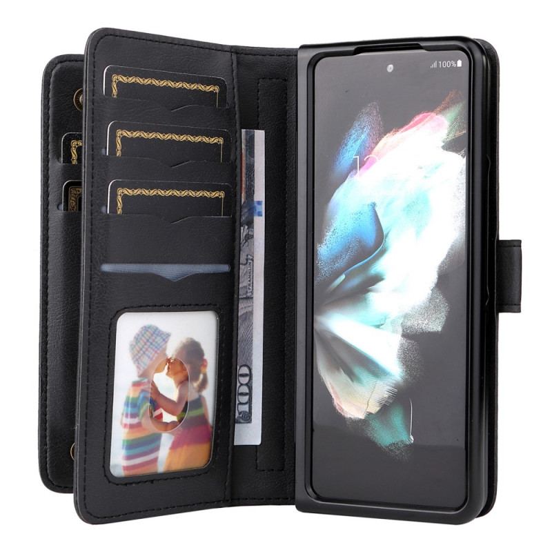 Flip Cover Samsung Galaxy Z Fold 3 5G Multifunktions Business Møntpung