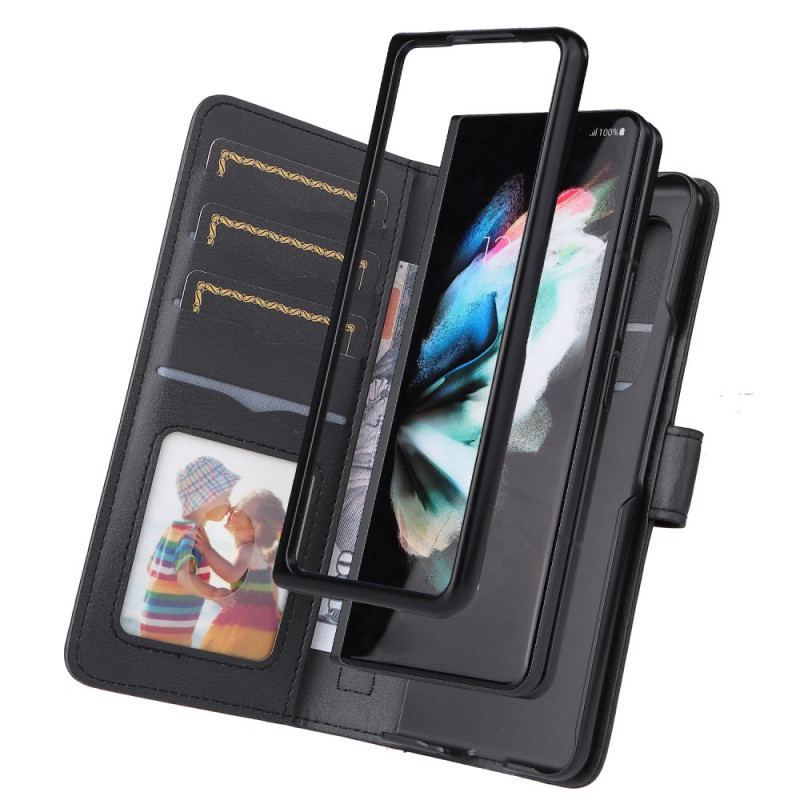 Flip Cover Samsung Galaxy Z Fold 3 5G Multifunktions Business Møntpung