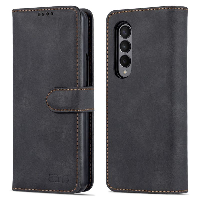 Læder Cover Samsung Galaxy Z Fold 3 5G Azns Læderstyling