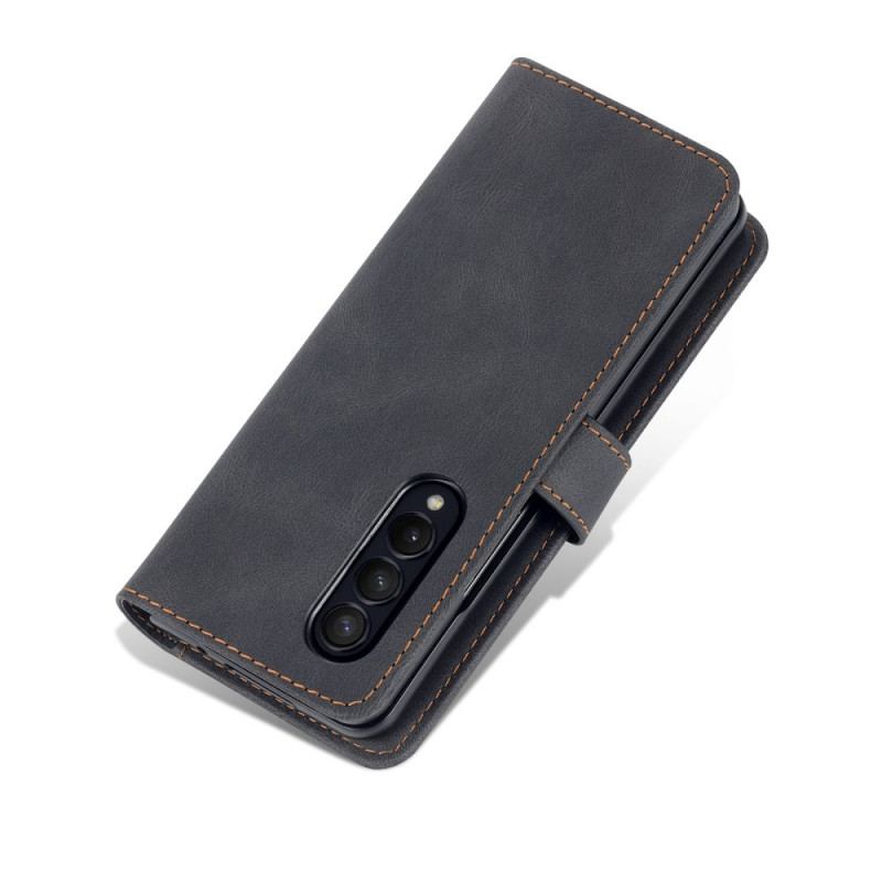 Læder Cover Samsung Galaxy Z Fold 3 5G Azns Læderstyling