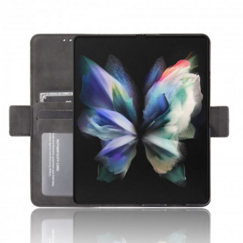 Læder Cover Samsung Galaxy Z Fold 3 5G Multi-card Premier Class