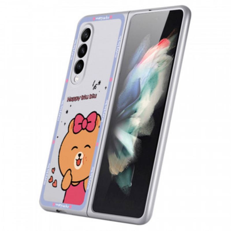 Mobilcover Samsung Galaxy Z Fold 3 5G Girly Bear