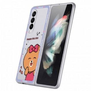 Mobilcover Samsung Galaxy Z Fold 3 5G Girly Bear