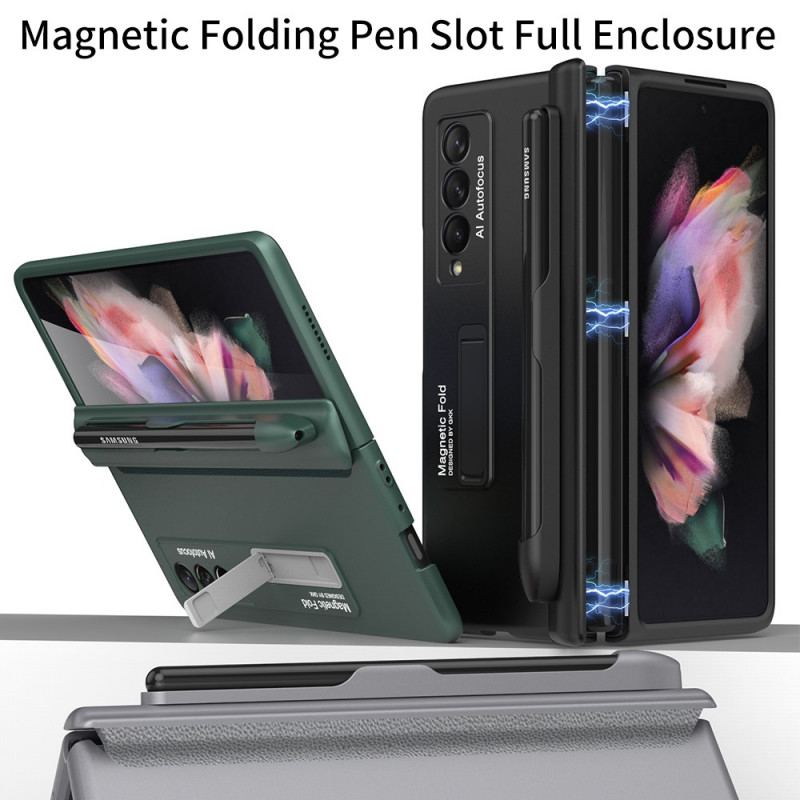 Mobilcover Samsung Galaxy Z Fold 3 5G Plaststativ Og Stylus Holder Gkk