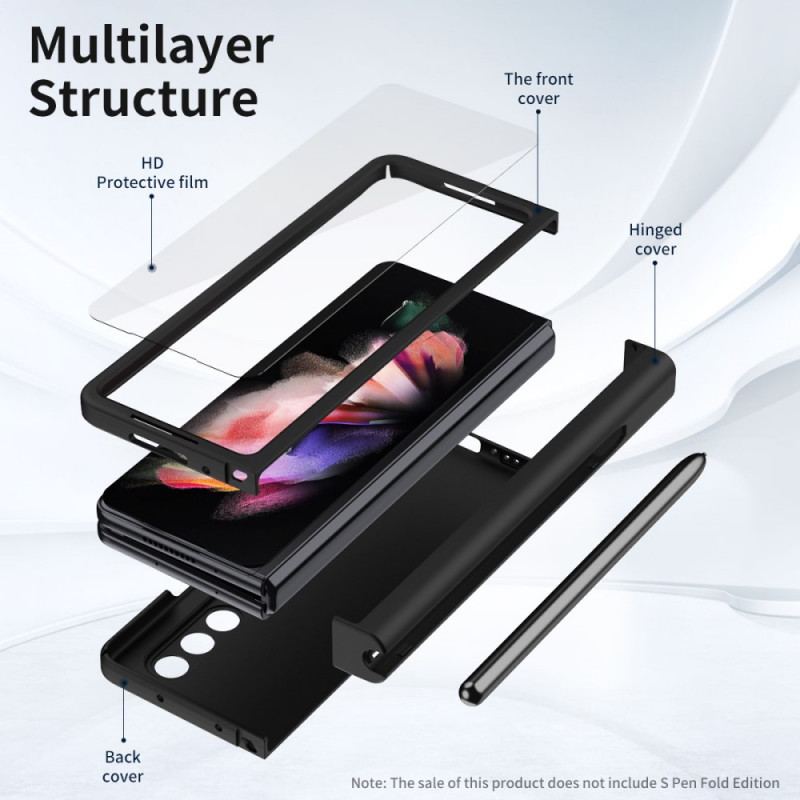 Mobilcover Samsung Galaxy Z Fold 3 5G Skærmbeskytter Og Stylus Holder