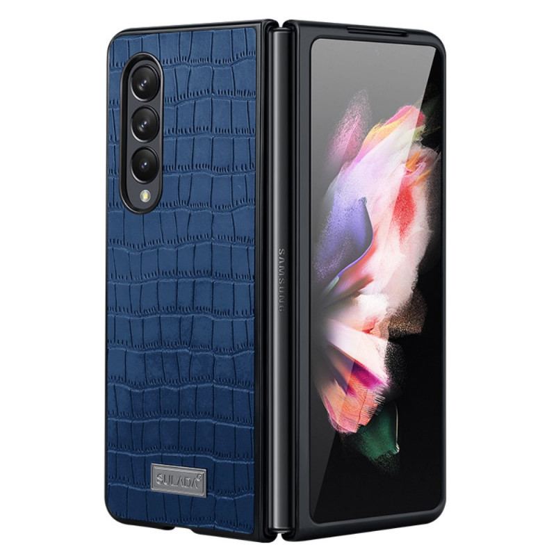 Mobilcover Samsung Galaxy Z Fold 3 5G Stil Krokodillelæder Sulada