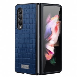 Mobilcover Samsung Galaxy Z Fold 3 5G Stil Krokodillelæder Sulada