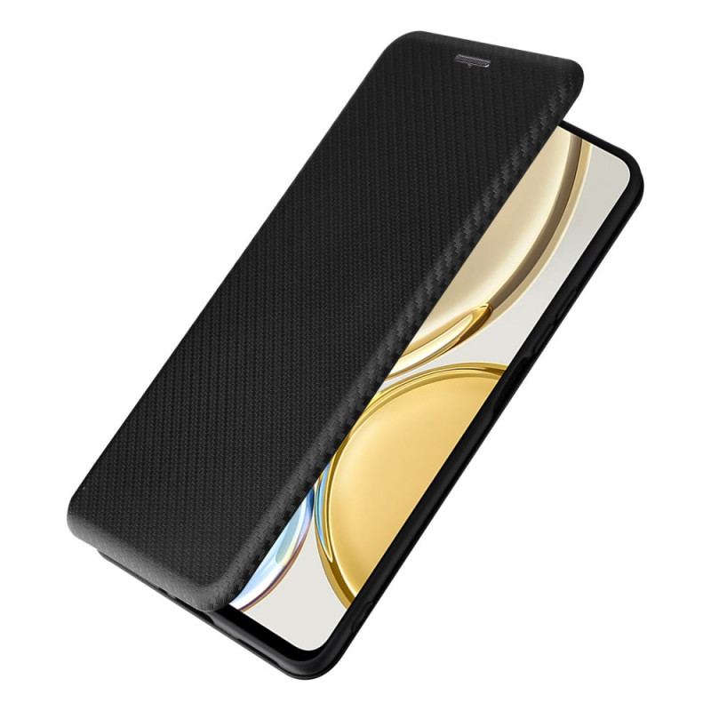 Cover Honor Magic 4 Lite 5G Flip Cover Farvet Kulfiber