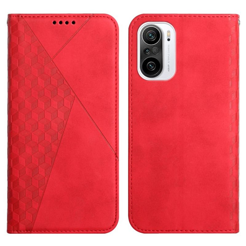 Cover Xiaomi Mi 11i 5G Flip Cover Geo Lædereffekt