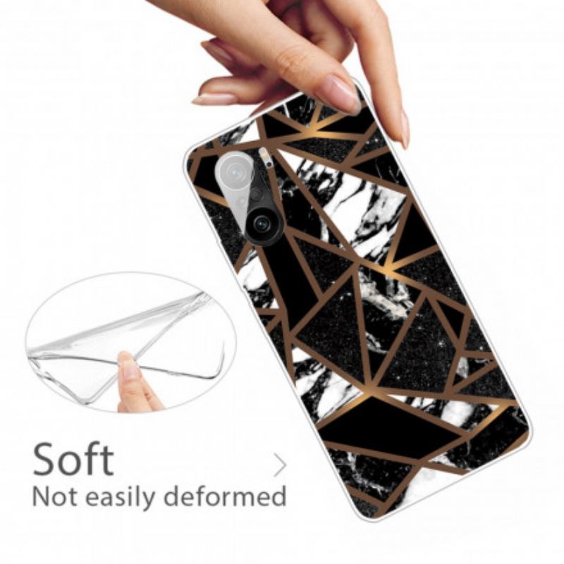 Cover Xiaomi Mi 11i 5G Geometrisk Marmor