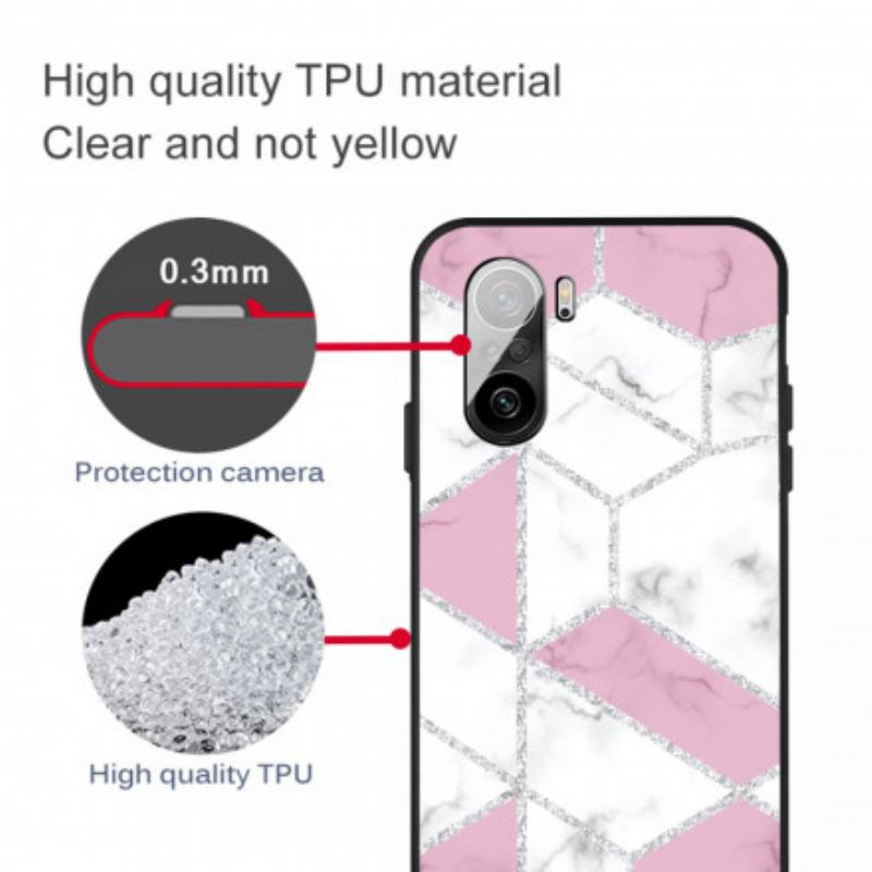 Cover Xiaomi Mi 11i 5G Glitter Marmor