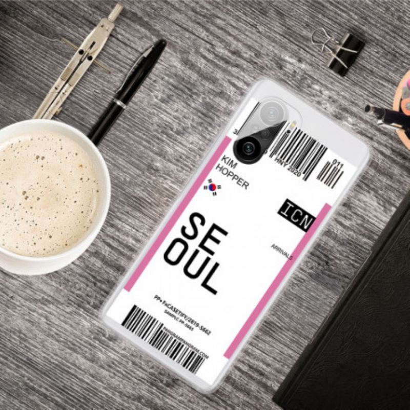 Cover Xiaomi Mi 11i 5G Seoul Boardingkort