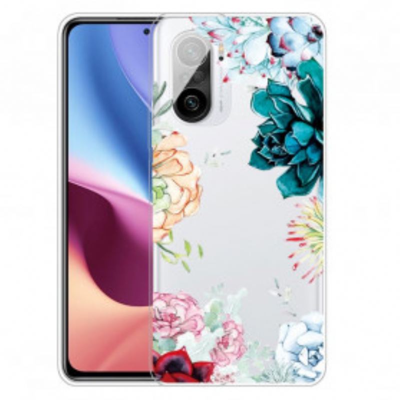 Cover Xiaomi Mi 11i 5G Sømløse Akvarelblomster